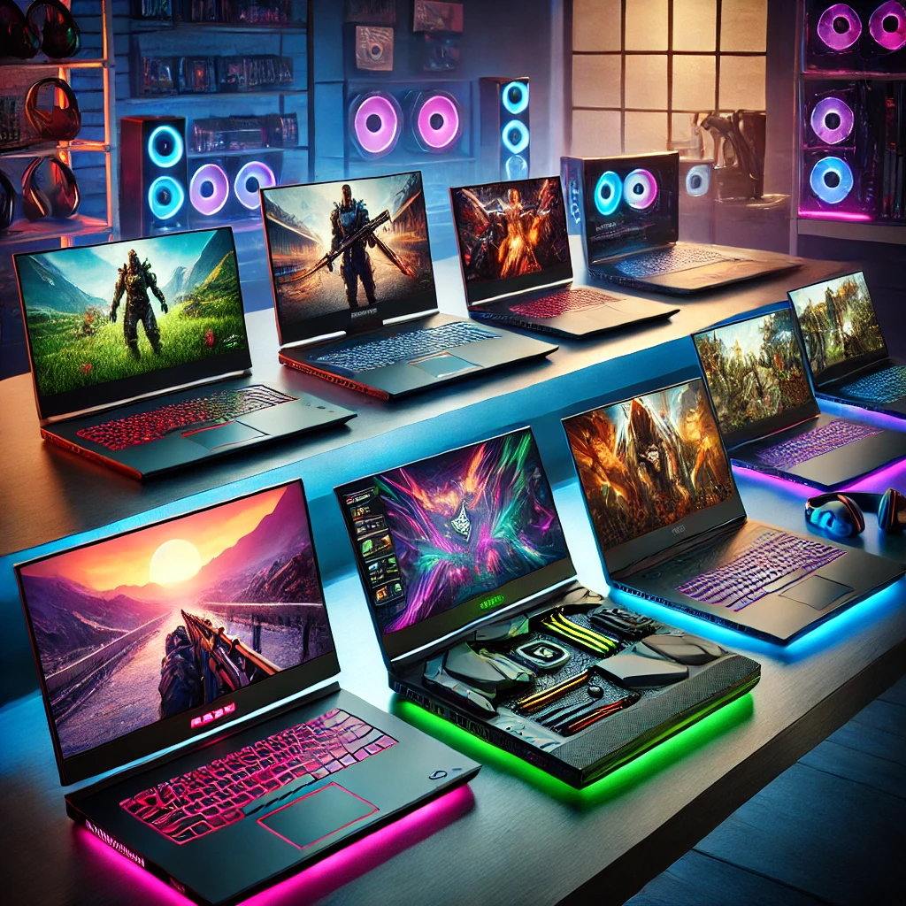 Gaming laptops